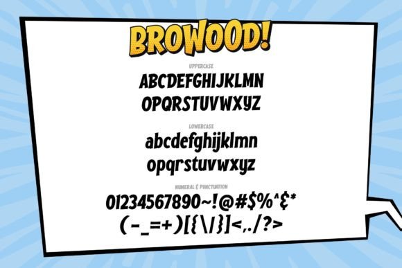Browood Font - Preview 6