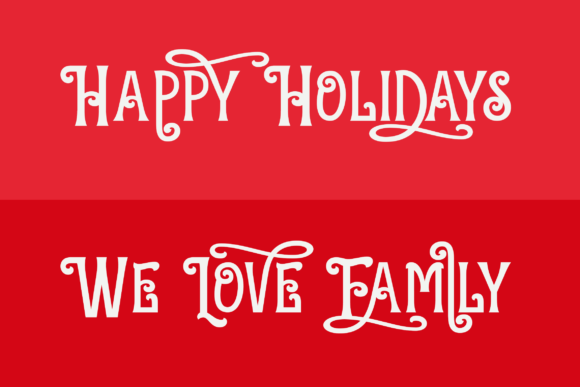 Christmas Beach Font - Preview 3