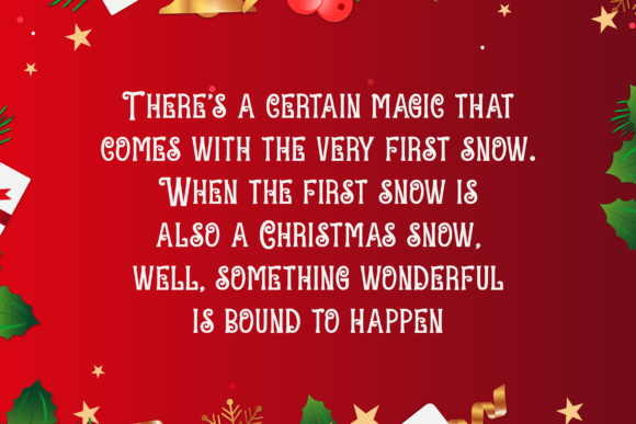 Christmas Beach Font - Preview 4
