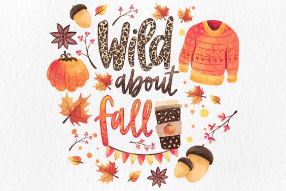 Preview of Fall Png Sublimation. Autumn Clipart T-shirt, sticker, and sublimation design
