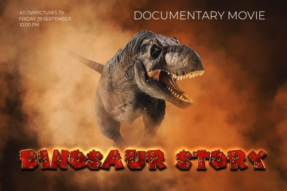 Funny Dinosaur Font - Preview 1