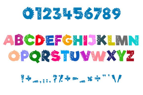 Funny Dinosaur Font - Preview 4