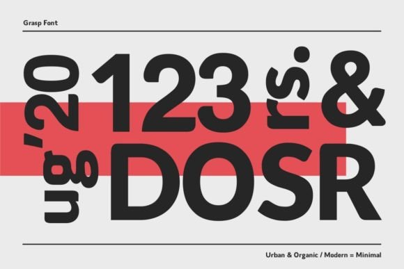 Grasp Font - Preview 4