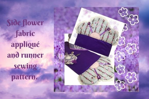 Hippy Style Flower Runner Appliqué PDF