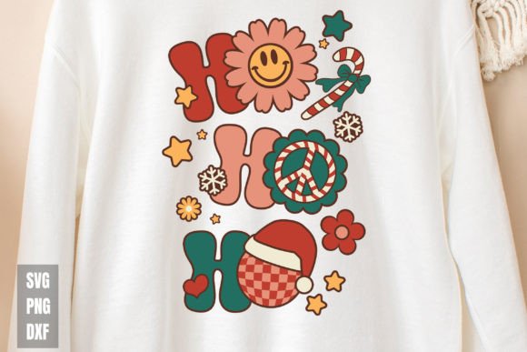Ho Ho Ho SVG — Groovy Christmas
