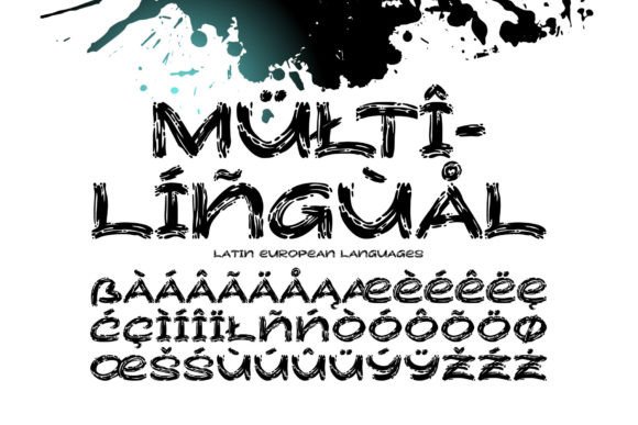 Ink Flow Font font preview - 4