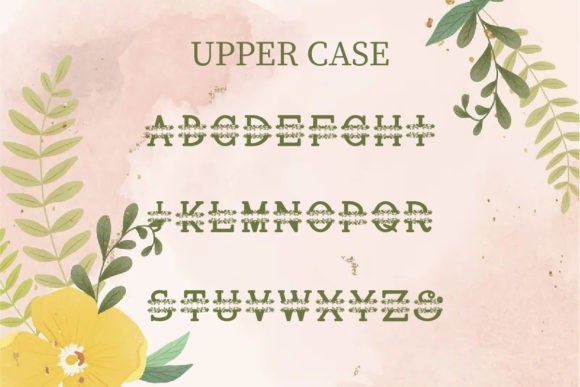 Lobelia Font PNG with transparent background - Preview 4