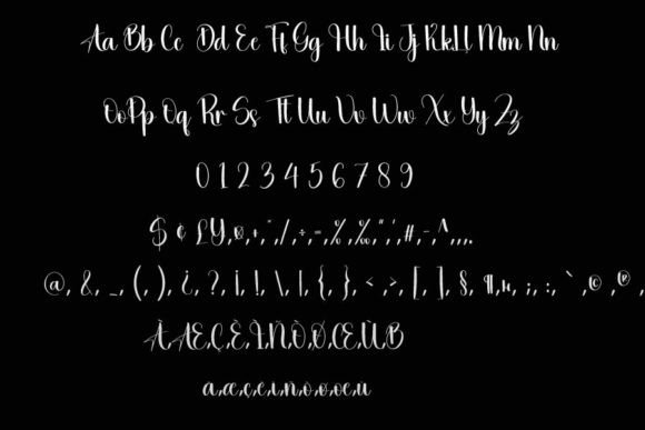 Optimistic Font PNG with transparent background - Preview 4