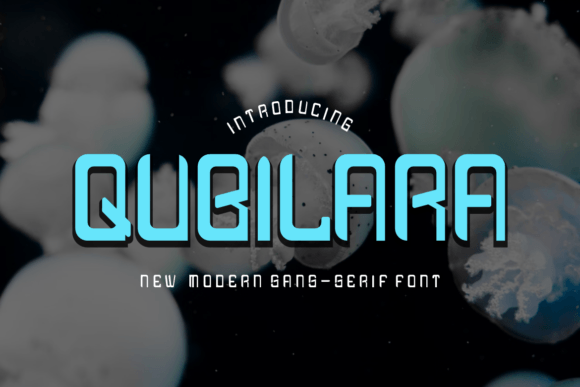 Qubilara Font PNG with transparent background - Preview 1