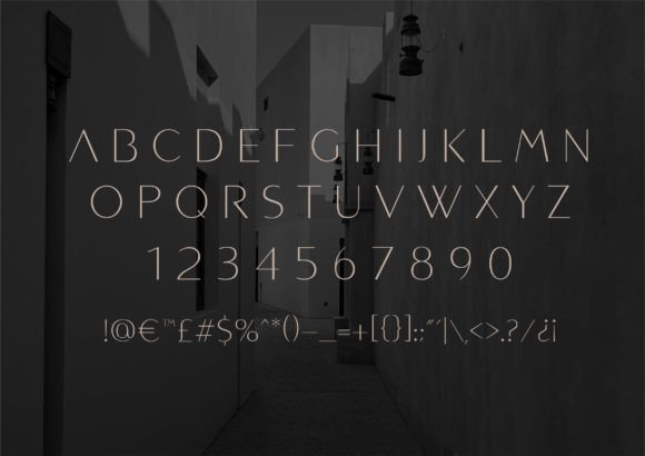 Rafter Font PNG with transparent background - Preview 2
