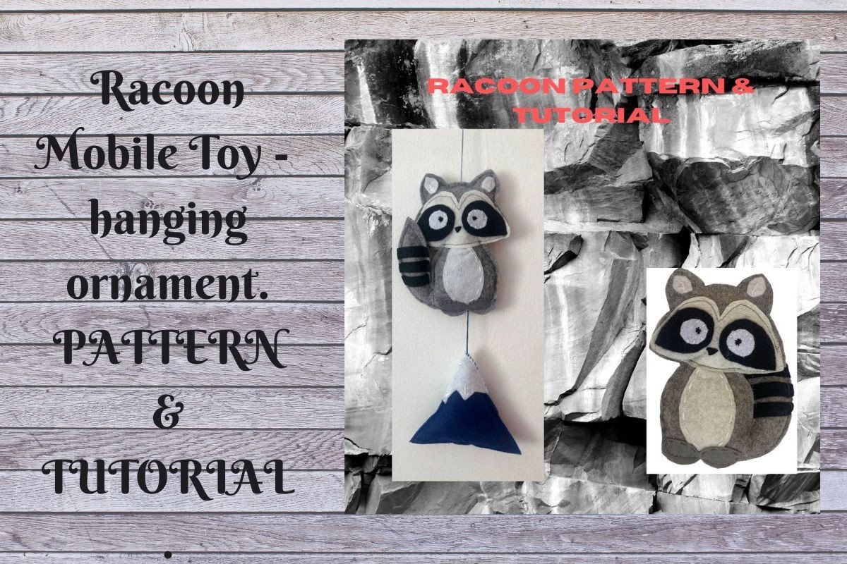 Reeko Racoon Christmas Ornament, PDF