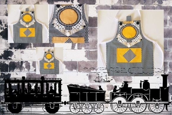 Train Mini Chef Apron SEWING PDF Gifts