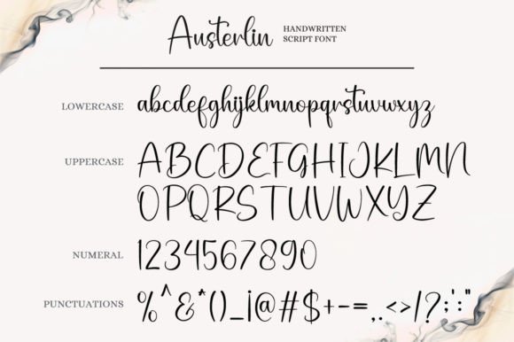 Austerlin Font - Preview 6