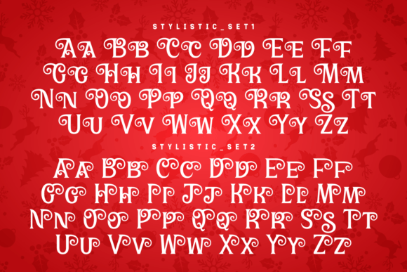 Awesome Christmas Font - Preview 6