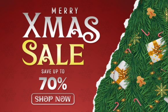 Awesome Christmas Font - Preview 1