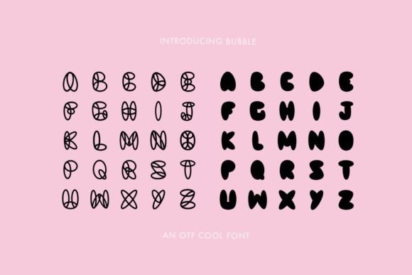 Bubble Font - Preview 2