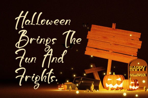 Burtons Ghoster Font PNG with transparent background - Preview 1