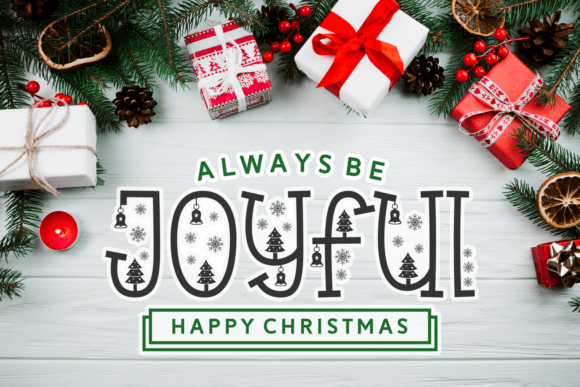 Christmas Peace Font - Preview 2