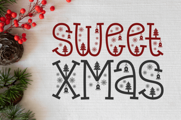 Christmas Peace Font - Preview 3