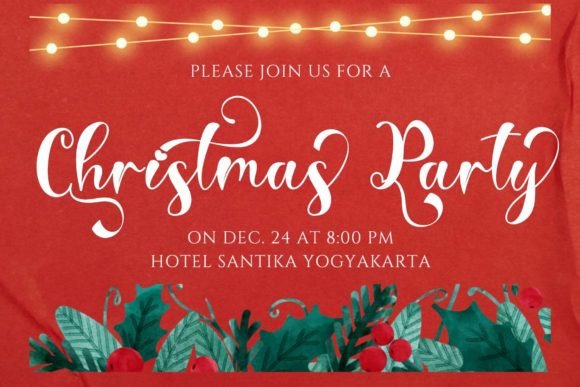 Christmas Style Font - Preview 1