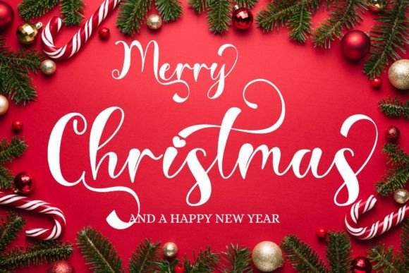 Christmas Style Font - Preview 2