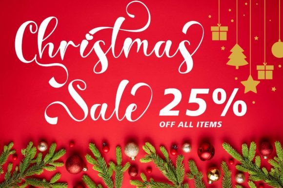 Christmas Style Font - Preview 3