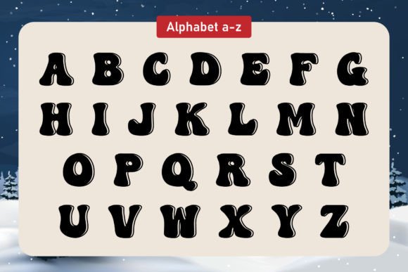 Cold Xmas Font - Preview 3