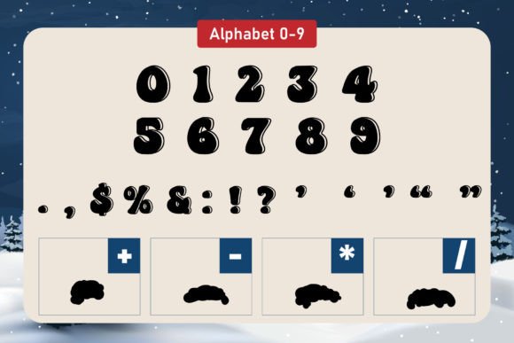 Cold Xmas Font - Preview 4