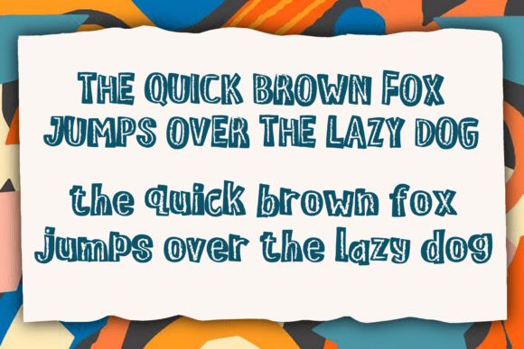 Cut and Paste Font - Preview 3