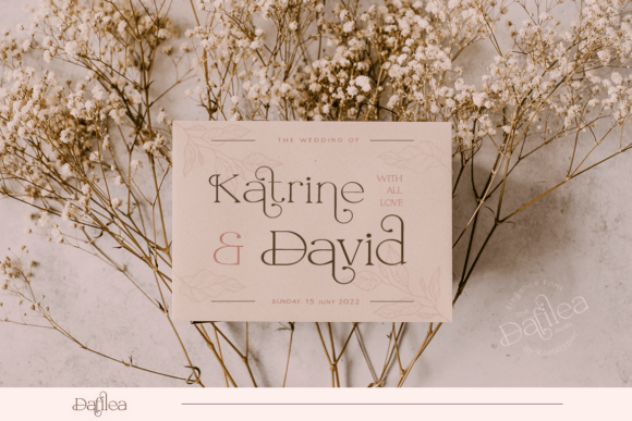 Dafilea Font - Preview 3