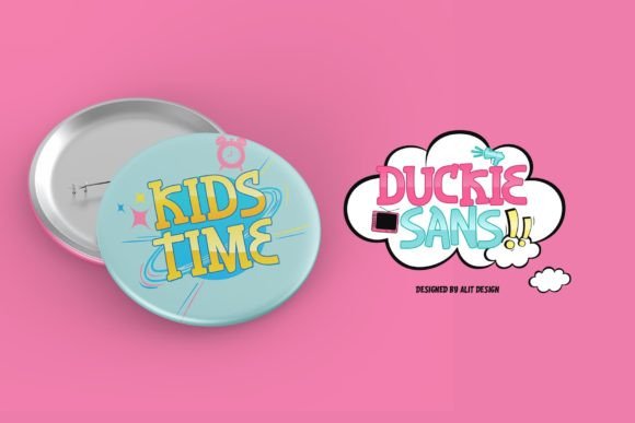 Duckie Sans Font - Preview 2