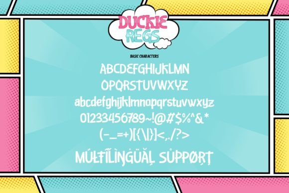 Duckie Sans Font - Preview 5
