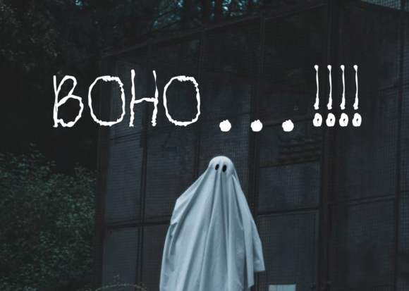 Farmhouse Halloween Font - Preview 2