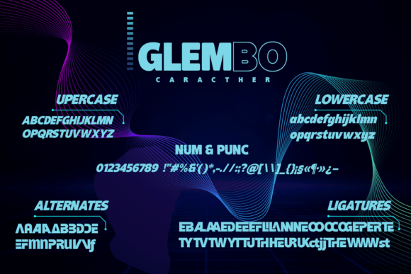 Glembo Font - Preview 1