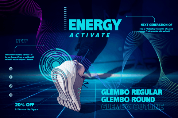 Glembo Font - Preview 2