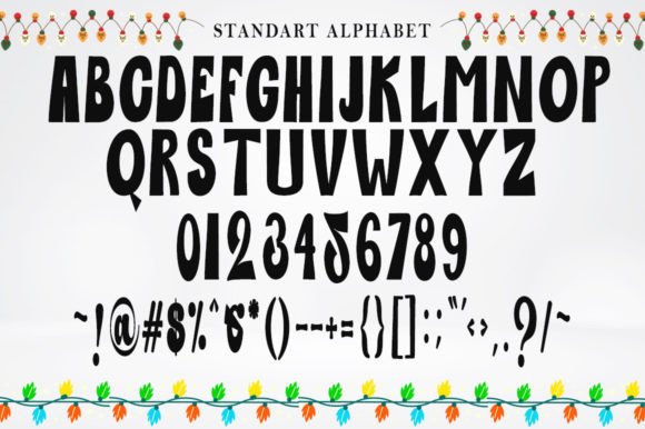 Handmade Lights Font PNG with transparent background - Preview 3