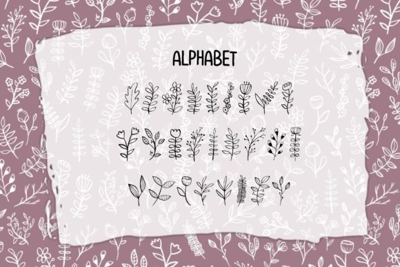 Happy Flores Font - Preview 1