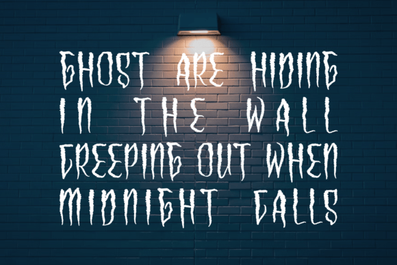 Haunted Vampire Font - Preview 2