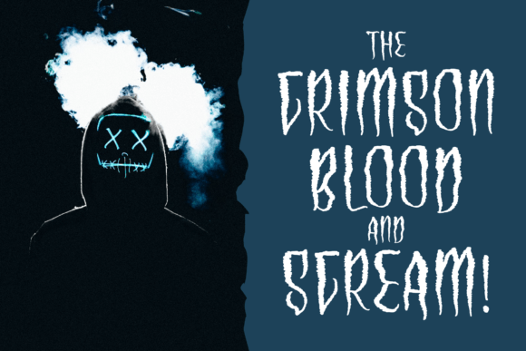 Haunted Vampire Font - Preview 4
