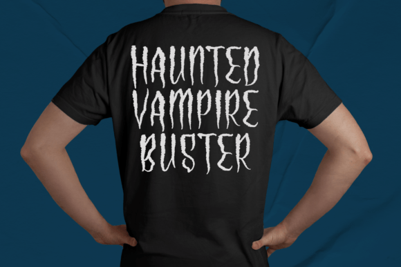 Haunted Vampire Font - Preview 5