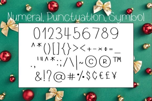 Holiday Season Font - Preview 3