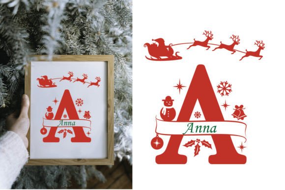 Holly Christmas Font - Preview 1