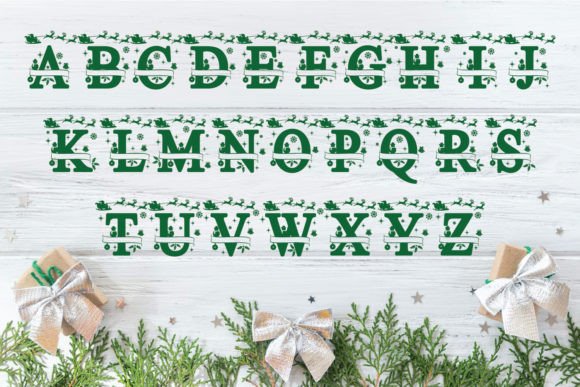 Holly Christmas Font - Preview 6