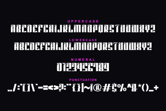 Joseroel Font PNG with transparent background - Preview 4