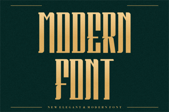 Kirenager Font - Preview 2