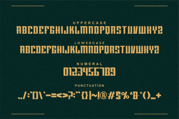 Kirenager Font - Preview 4