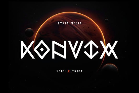 Konvix Font PNG with transparent background - Preview 6