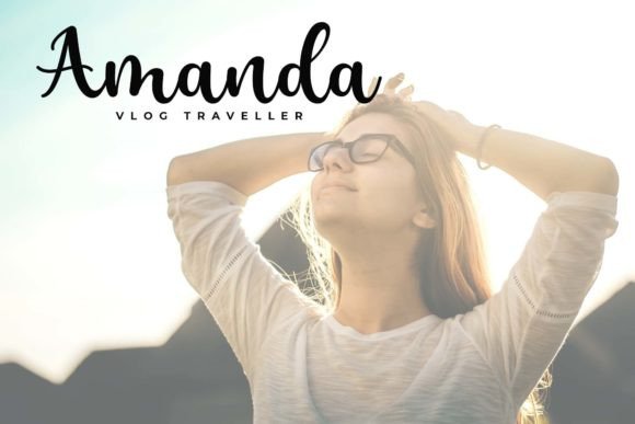 Maulidya Font font preview - 5
