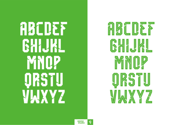 Panthera Font PNG with transparent background - Preview 1