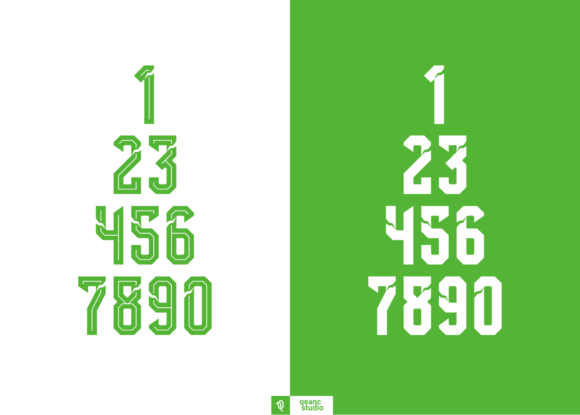 Panthera Font PNG with transparent background - Preview 2
